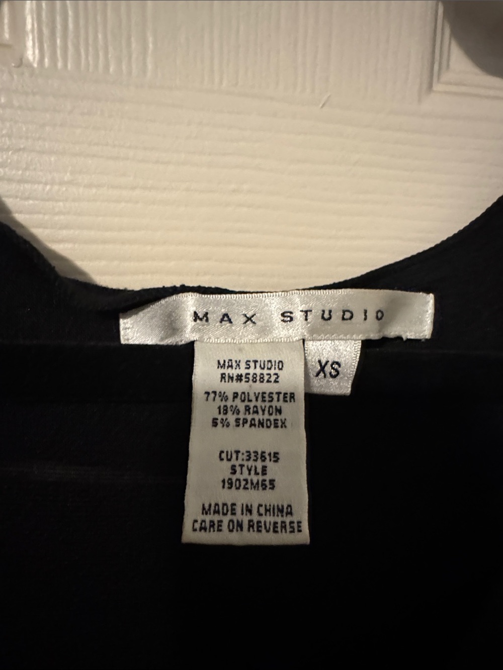 Max Studio Black Tiered Ruffle Maxi Skirt - Picture 2 of 4